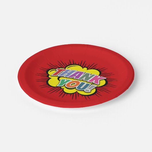 Bedankt Papieren Bordje (Gekanteld)