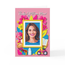 Bedankt per miljoen, mam! Moederdag Kaart