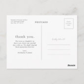 Bedankt Photo Collage Kaart (Achterkant)