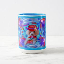 Bedankt poedel koffie Mok