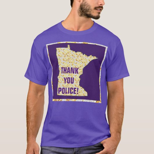 BEDANKT POLITIE! T-SHIRT (Voorkant)