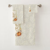 Bedankt pompoen Lijst geven Bad Handdoek (Insitu)