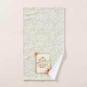 Bedankt pompoen Lijst geven Bad Handdoek (Handdoek)