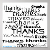 Bedankt Poster (Voorkant)