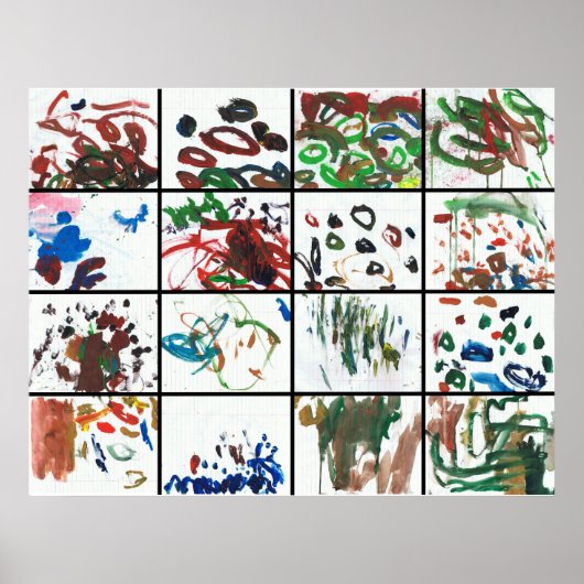 Bedankt poster geven (Voorkant)