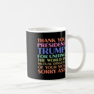 Bedankt President Trump voor het verenigen van de  Koffiemok
