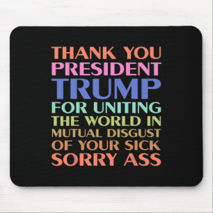 Bedankt President Trump voor het verenigen van de Muismat