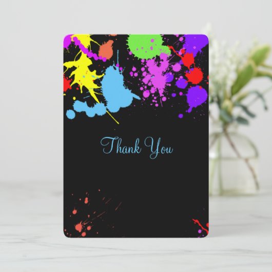 Bedankt Pretty Neon, Glow in the Dark, (Staand voorkant)