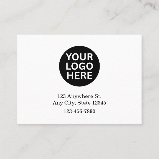 Bedankt procent korting op zakelijke QR-Kaart Visitekaartje (Achterkant)