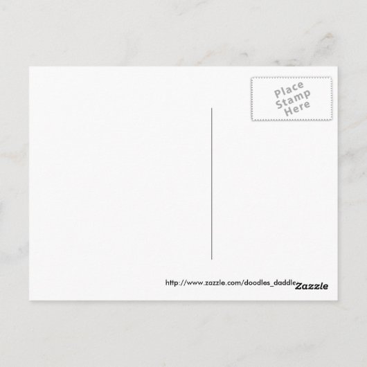 Bedankt Rainbow briefkaart (Achterkant)