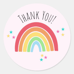 Bedankt Rainbow Sticker
