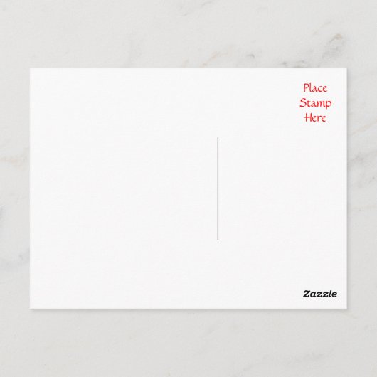 Bedankt Red Gerbera Daisy Flower Pot Post Kaart (Achterkant)