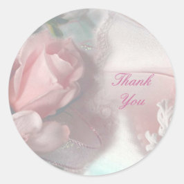 Bedankt Ronde Sticker