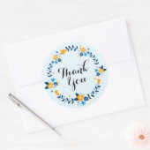 Bedankt Ronde Sticker (Envelop)