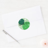 Bedankt Ronde Sticker (Envelop)