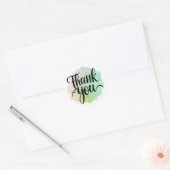 Bedankt Ronde Sticker (Envelop)
