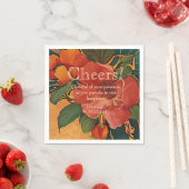 🌹 Bedankt Roos Romance: Art Nouveau Splendor Servet (Insitu)