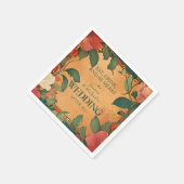 🌹 Bedankt Roos Romance: Art Nouveau Splendor Servet (Hoek)