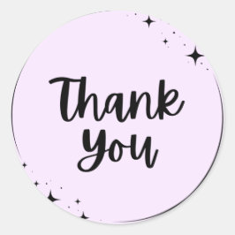 Bedankt Round Label