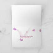 Bedankt Roze Gingham (Binnen)