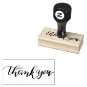 Bedankt Rubberstempel (Gestempeld)