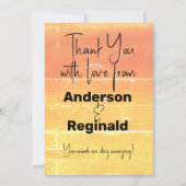 Bedankt Ruimte voor bericht Tweezijdige Zomerperzi (Voorkant)