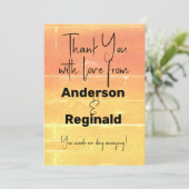 Bedankt Ruimte voor bericht Tweezijdige Zomerperzi (Staand voorkant)