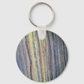 Bedankt Rustic Woodgrain Brown waardering Sleutelhanger (Achterkant)