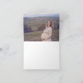 BEDANKT Rustiek Buck Herten Baby shower Boy | FOTO (Binnen)