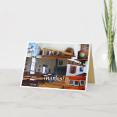 Bedankt  School House Collage Kaart (Voorkant)