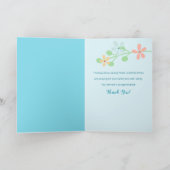 Bedankt, Service COVID-19, Toliet Paper & Flower Kaart (Binnen)