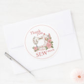 Bedankt SEW veel stickers (Envelop)