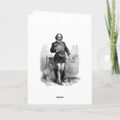 Bedankt, Shakespeare stijl! Bedankkaart (Achterkant)