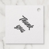 Bedankt Shiny Snowflake Bedankjes Labels (Achterkant)