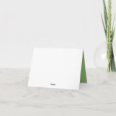 Bedankt Silhouette Bride (Achterkant)