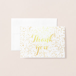 Bedankt Simple Blank Sprinkles 2020 Cool Folie Kaarten