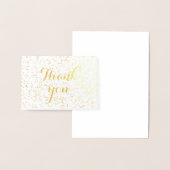 Bedankt Simple Blank Sprinkles 2020 Cool Folie Kaarten (Display)