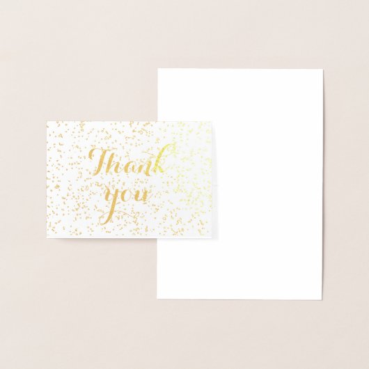 Bedankt Simple Blank Sprinkles 2020 Cool Folie Kaarten (Display)