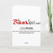 Bedankt, Sinterklaas! Kerstkaart Feestdagen Kaart (Achterkant)