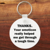 Bedankt. Sleutelhanger (Voorkant)