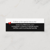 Bedankt Small Business Artisan Product Hang Labels (Achterkant)