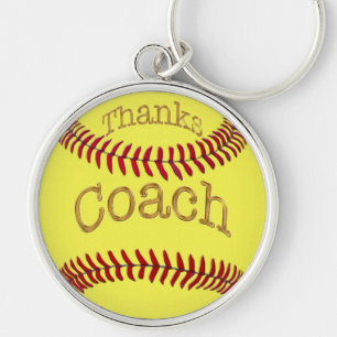 Bedankt Softbal Coach Gift Ideeën Softbal Sleutelh Sleutelhanger