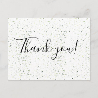 Bedankt Sprinkles Briefkaart