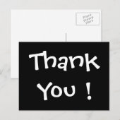 Bedankt ! SRF Briefkaart (Voorkant / Achterkant)