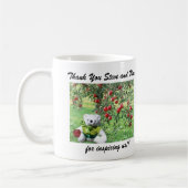 Bedankt Steve Apple Mok (Links)