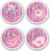 Bedankt Sticker (Voorkant)