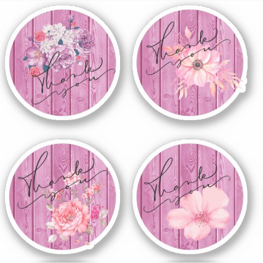 Bedankt Sticker (Voorkant)