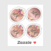 Bedankt Sticker (Vel)