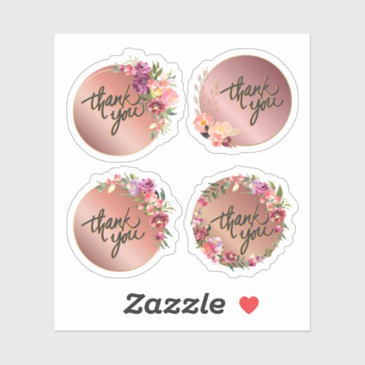 Bedankt Sticker (Vel)