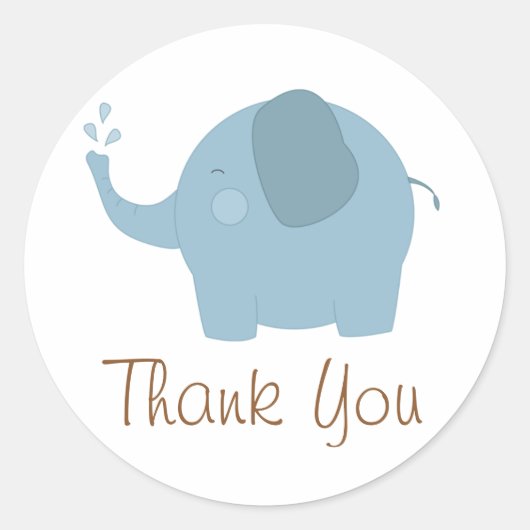 Bedankt Sticker (Voorkant)